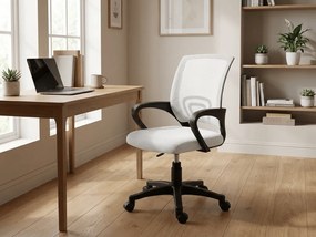 Biela kancelárska stolička JETTA