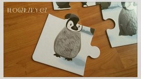 Puzzle dotykové Život na ľade - s textúrou 20 dielov