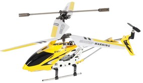 KIK RC vrtuľník SYMA S107G Metal Series, žltý hliníkový s gyroskopom