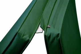 Divero 36875 Sada 2x polstrovanie pre lehátko 188 cm - tmavo zelená