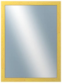 DANTIK - Zrkadlo v rámu, rozmer s rámom 60x80 cm z lišty RETRO žltá (2533)