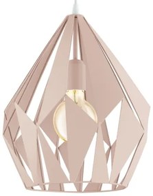 EGLO 49024 - Luster na lanku CARLTON-P 1xE27/60W/230V