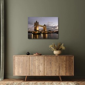 Obrázok - Tower Bridge v noci (70x50 cm)
