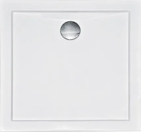 Besco Štvorcová akrylátová sprchová vanička AQUARIUS SQ 80x80 (90x90) SlimLine BESCO-Rozmery: 80x80