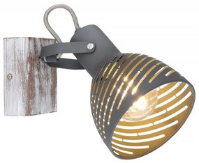 Globo 54661-1 - Nástenné bodové svietidlo MORI 1xE27/40W/230V