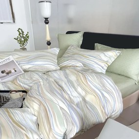 Posteľná bielizeň bavlnený satén ALBS-01340B 140x200 Lasher