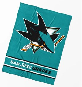 Deka NHL San Jose Sharks Essential 150x200 cm