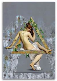 Gario Obraz na plátne Žena v trojuholníku - Jose Luis Guerrero Rozmery: 60 x 90 cm