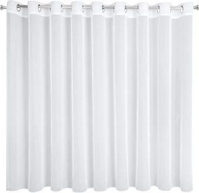 ZÁCLONA MIREA 350 X 150 CM BIELA