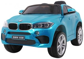 Elektrické autíčko BMW X6 M lakované - modré
