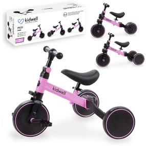 Cykloodrážadlo 3v1 PICO Pink ROSE