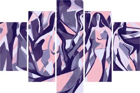 Obraz - Abstraktné ženy (150x105 cm)