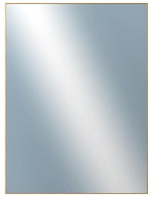 DANTIK - Zrkadlo v rámu, rozmer s rámom 60x80 cm z lišty Hliník dub (7273514)