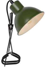 Lucide Lucide 45987/01/33 - Lampa s klipom MOYS 1xE27/40W/230V zelená LC3757