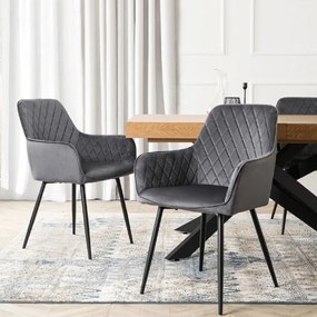 PROXIMA.store - Jedálenská stolička BRESSO FARBA: sivá