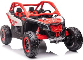 LEAN CARS Batériová bugina Can-am RS DK-CA001 Red 4x4