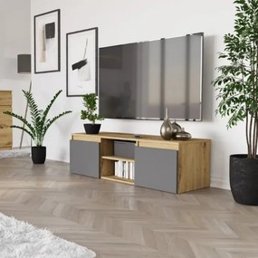 Moderný bezúchytkový TV stolík MODERN 120 cm - rôzne farebné prevedenia artisan mix antracit