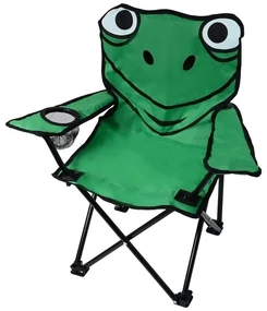 Detská skladacia kempingová stolička Frog – Cattara