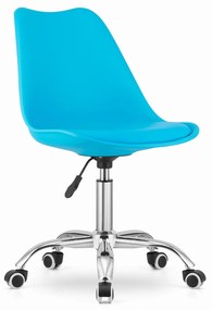 PreHouse Otočná stolička ALBA - modrá
