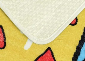 Koberce Breno Kusový koberec Škôlka - blue, modrá, viacfarebná,110 x 160 cm