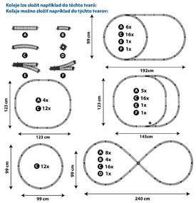 Rappa Koľaje výhybka, 2 ks