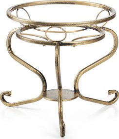 STOJAN NA KVETINÁČ GREGG 28X33 CM ZLATÁ