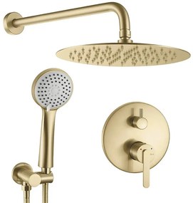 Sprchová súprava podomietková Rea Ontario zlatá brúsená + BOX