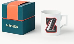 Westwing x MEISSEN, Ručne vyrobený hrnček's ozdobným motívom Initials