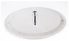 Gamma Round, okrúhla sprchová nerezová hlavica 30 cm, chrómová, GMA-KAT00674