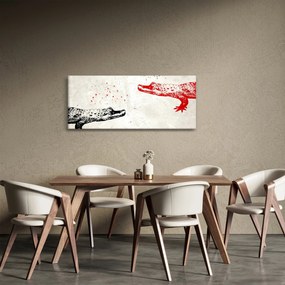 Obraz - Krokodíly (120x50 cm)