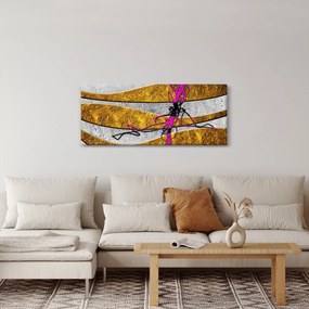 Obraz abstrakcie (120x50 cm)