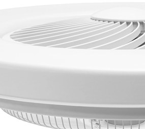 Toolight Toolight, LED stropné svietidlo s ventilátorom APP1552-C, čierna-biela, OSW-05181