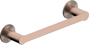 Držiak uterákov SAT Cool montáž bez vŕtania brúsený rose gold SATDCO18BRG