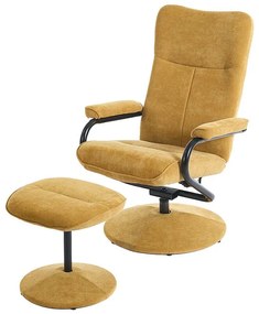 Kreslo Dallas žltá