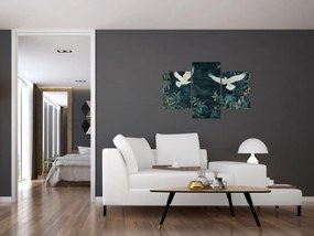 Obraz - Dve holubice (90x60 cm)