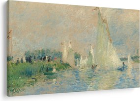 Obraz - Auguste Renoir, Regatta at Argenteuil, reprodukcia (90x60 cm)