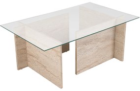 Konferenčný stolík Vetrino Travertín