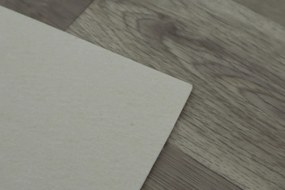 IVC Commercial, PVC podlaha - lino Logitex Ultimate 55 Tavel T81, na mieru, šíře 2m,4m, šedá, filc, chodba / predsieň