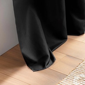 Čierny záves z mikrovlákna 140x280 cm Absolu – douceur d'intérieur