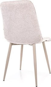 SI Elegantná stolička Brego Kashmir svetlo béžová