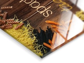 Sklenený obraz 30x30 cm Pasta – Styler