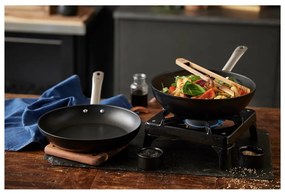 Wok hliníková panvica s nepriľnavým povrchom ø 28 cm – Holm