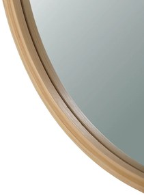 Nástenné zrkadlo B053 NAT, bambus