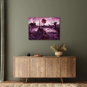 Obraz - Očarovaná dedina (70x50 cm)