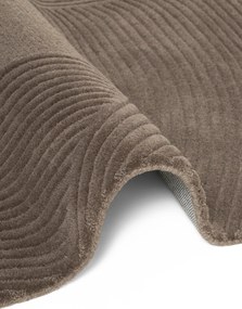 Ted Baker, Kusový koberec Ted Baker Kensington 106401 Braun, 200x300, hnedá, kancelária