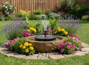 Garden Line Solárna fontána priemer 16 cm