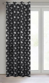 ZATEMŇOVACÍ ZÁVES NA KRÚŽKOCH CLARA 135X250 CM VZOROVANÁ