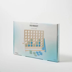 Spoločenská hra z masívneho borovicového dreva Sunnylife Four In a Row