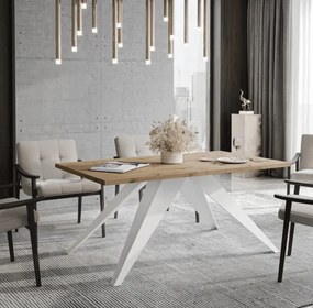 Rozkladací jedálenský stôl MASON Rozmer stola: rozmer 140cm