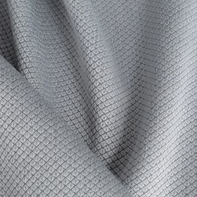ZATEMŇOVACÍ ZÁVES NA KRÚŽKOCH AMARO 135X250 CM STRIEBORNÁ
